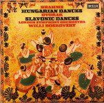 Gramofonska ploča Brahms i Dvorak- mađarski i slavonski plesovi