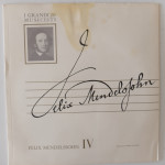 I Grandi Musicisti  – Felix Mendelssohn IV, Italy Press