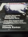 huNYADI LASZLO FERENC ERKEL Reszletek Excerpts Jozsef Simandy Julia LP