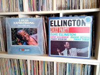 LOUIS ARMSTRONG  Greatest Hits  /  DUKE ELLINGTON  Jazz Party