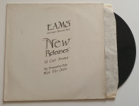 LP E.A.M.S.GERMAN RECORD POOL- NEW RELEASES 12 CUT 1986. PROMO