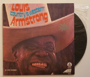 LP LOUIS ARMSTRONG- WESTERN AND COUNTRY (YU)