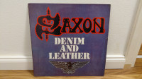 LP ploča Saxon - Denim and Leather (heavy metal)