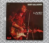 LP • Rory Gallagher - Live In Europe (Njemačko izdanje)