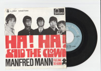 Manfred Mann – Ha! Ha! Said The Clown, gramofonska ploča