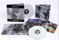 NIRVANA BLEACH 20TH ANNIVERSARY 2LP LTD 1ST PRES 180G WHITE VINYL+BOOK