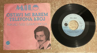 SINGL PLOČA, MILO HRNIĆ - OSTAVI MI BAREM TELEFONA BROJ