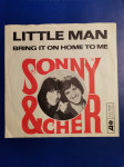 SP SONNY & CHER LITTLE MAN / BRING IT ON HOME