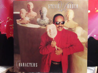 Stevie Wonder - Characters - LP, Album, Stereo, Gatefold Embossed