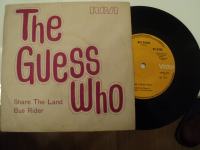 THE GUESS WHO - SHARE THE LAND/BUS RIDER - singl ploča
