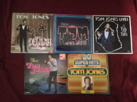 tom jones 24.6.2025 pula 5 lp orginali i 5 single