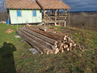 Hrastova građa cca 4 m3
