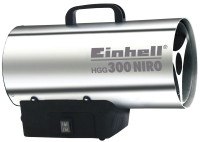 Einhell HGG 300 Niro, plinski grijač