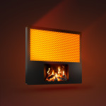 Infraboost 1700W IR grijač u obliku kamina s WiFi upravljanjem