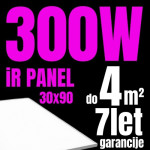 Infraboost Premium IR panel 300 W, 30 × 90 cm