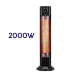 MPM MUG-26 infracrvena terasna grijalica 2000 W s daljinskim upravljač