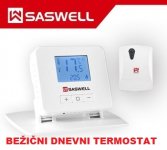 Bežični dnevni sobni termostat sa displejom SAS918RF, AKCIJA