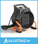 Grijač za staklenik, električni PTC grijač prostora od 2000 W s ventil