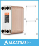 Izmjenjivač topline, lemljeni izmjenjivač topline 5"x 12" sa