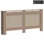 Maska za radijator - Pokrov za radijator 172 x 19 x 81,5 cm MDF - Smeđ