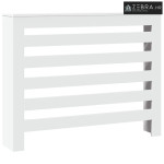 Maska za radijator - Pokrov za radijator bijeli 104 x 20 x 82 cm konst