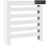 Maska za radijator - Pokrov za radijator bijeli 78 x 20 x 82 cm konstr