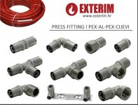 Press Fitting i Pex-Al-Pex cijevi (SNIŽENJE + besplatna dostava)