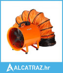 Prijenosni ventilator, 254 mm teški cilindrični ventilator s crijevom