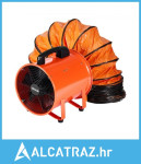 Prijenosni ventilator od 300 mm, 2 brzine, 2894 CFM, industrijski vent