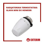 Radijatorska termostatska glava Heimeier - mini DX ili K