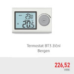 Sobni termostat BERGEN BT7 - s tjednim programom !! AKCIJA !!