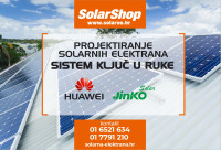 Huwei i Jinko SOLARNE ELEKTRANE Solarni paneli i oprema