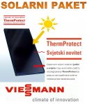 VIESSMANN Solarni set Vitosol 100-FM,  300L ravni krov ThermProtect