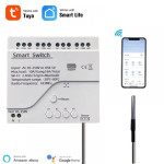 Tuya WiFi četverokanalni prekidač sa senzorom temperature