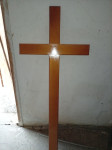 Križ drveni za groblje