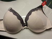 BEŽ PAMUČNI GRUDNJAK 85 B  -  NOVO