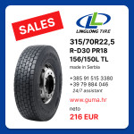 Gume za Kamione  315/70R22,5