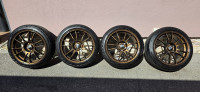 OZ Racing Ultraleggera Matt Bronze sa Uniroyal Rainsport5 215/45/18