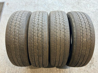 4 TERETNE gume 215 75 R16 C Toyo, dot 4824, 5 i 8mm, sve 240eura
