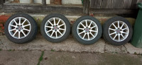 Nordexx ljetne gume 215/55/16 + original Saab felge