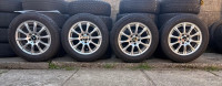 ALU FELGE MERCEDES 16" 5X112 + TPMS GUME ZIMSKE 205-60-R16