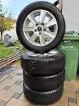 Gume zimske Bridgestone 205/60/16 4 kom,Borbet alu 16’ senzori