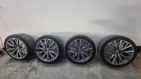Gume zimske Continental 255/40/20 4 kom s Audi felgama