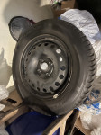 Gume zimske na crnim celicnim felgama - Hankook 165/70/14 4 kom.
