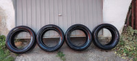 LJETNE GUME HANKOOK DIM, 215/55/17. CIJENA KOMPLETA 240 EURA.