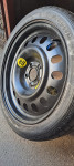 Čel felga rezervni Peugeot 307, 17" 5x108, 1+1 kom. 225 45 17
