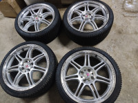 Prodajem gume sa felgama 205/40/17