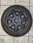 Zimske gume 165/70 R14 + felge i ratkape