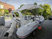 Barracuda 470, Evinrude 40 e-tec, prikolica