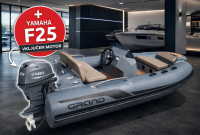 G340 TAMNO SIVI + YAMAHA F25 - ODLIČAN TENDER!